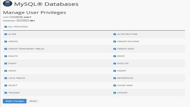 تعیین سطح دسترسی (Privileges)